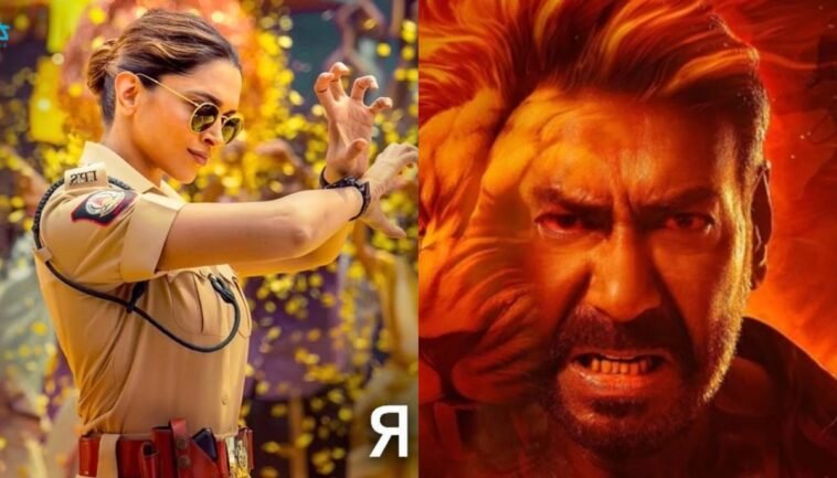 Singham Again Set for a Diwali 2024 Blockbuster Showdown: Ajay Devgn's Return as Bajirao Singham Faces Off with Bhool Bhulaiyaa 3